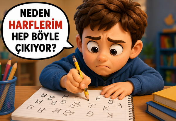 Çocuğunuzun El Yazısı Neden Bu Kadar Kötü? Kalem Tutuşundan İpuçları