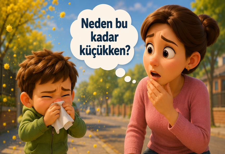 Mevsimsel Alerjinin Çocukları Neden Giderek Daha Erken Vuruyor? İklim, Polen ve Bağışıklık