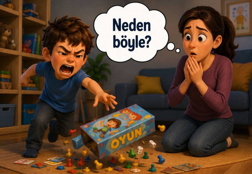 Çocuğunuz Neden Küçük Şeylerde Patlıyor? 4-12 Yaşta Öfke Nöbetlerinin Nörolojik Temeli
