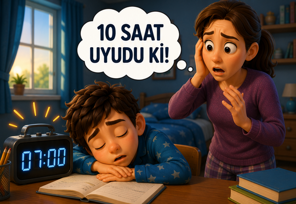 Çocuğunuz Geceleri 9 Saat Uyuyor Ama Okula Donuk Gidiyor mu? Uyku Kalitesinin Gizli Boyutu