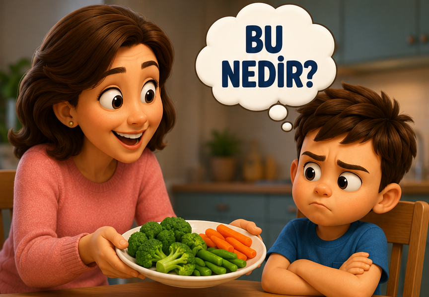 Çocuğunuz Neden Her Seferinde Farklı Bir Şey Yiyor? Yemek Neofobisinin Bilimsel Kökeni
