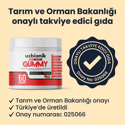 Uzbionik™  Multivitamin Gummy